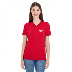 BELLA + CANVAS Women’s Jersey V-Neck Tee